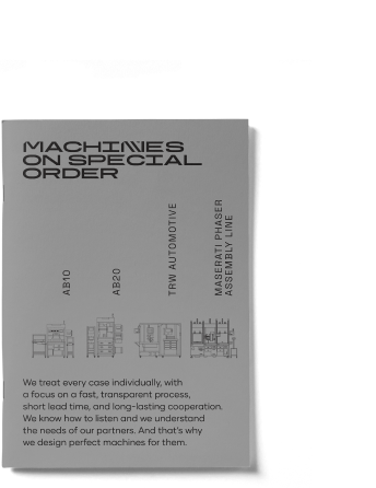 Broszura maszyny na specjalne zamówienie